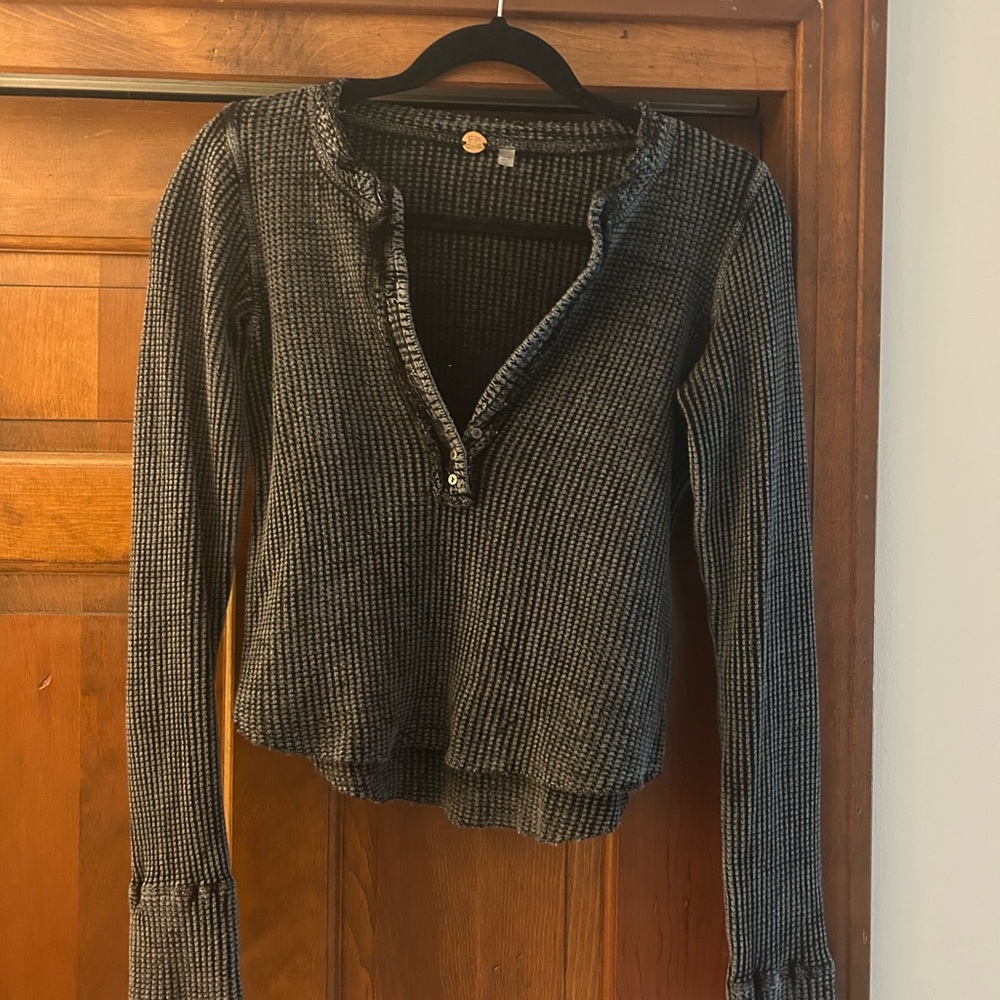 Free People Grey One Colt Thermal